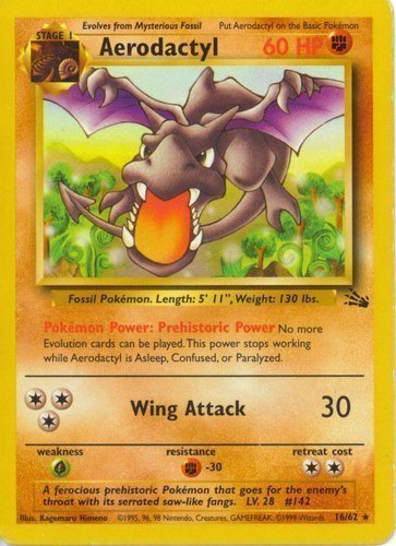 Pokemon Card rare AERODACTYL - NM/Mint Fates Collide 76/124