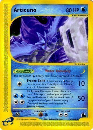 Artikodin HOLO MCDONALDS FRENCH NM/MINT Pokemon Card Articuno 