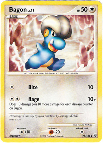 4x Bagon 55/108 Pokemon TCG card XY Roaring Skies common NM 