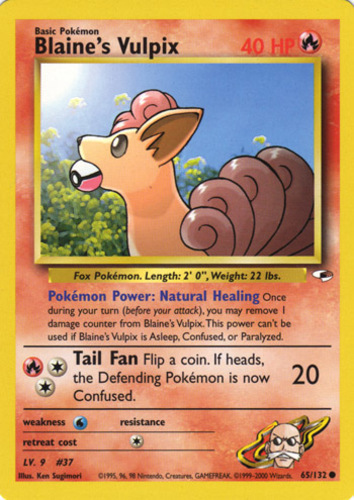 VULPIX 1st Edition 006/128 JAPANESE Expedition Series 1 Pokemon NEAR MINT Card