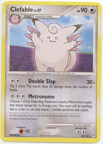 4X Pokemon Furious Fists Clefable 71/111 Uncommon Card 