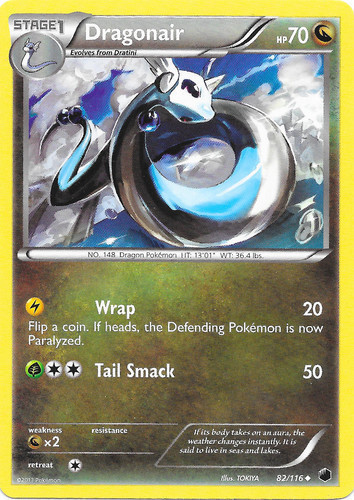 4x Pokemon Sun and Moon Dragonair 95/149 Uncommon Card 