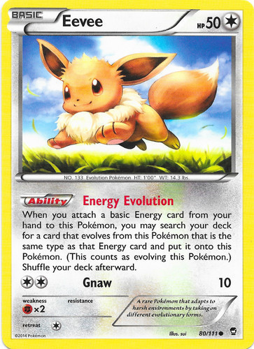 Eevee 55/82 Team Rocket 1st Edition Pokemon Cards *Ranging in VG to NM* 