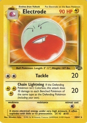 Pokemon DARK ELECTRODE 34/82 FIRST EDITION Never Played 
