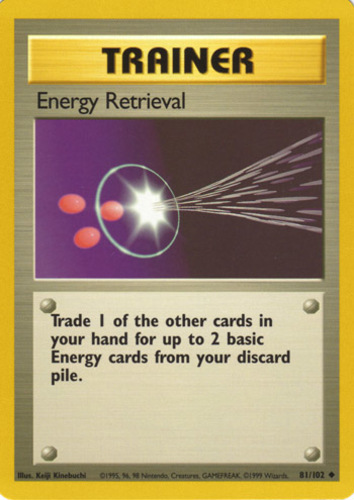 77/108 Reverse Foil Uncommon - XY Evolutions Energy Retrieval Pokemon 