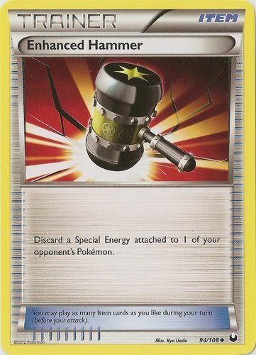 ENHANCED HAMMER 162/160 Secret Rare Pokemon Card XY Primal Clash Near Mint 