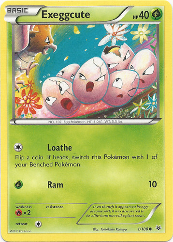Details about   Exeggcute 52/64 Jungle Set Non-Holo Pokemon Card HP Heavily Played 