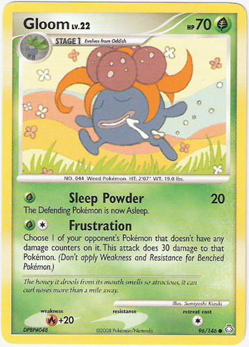 Pokemon Card Gloom 002/171 Mint Best Of XY Set
