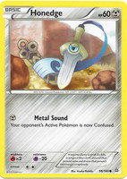 Honedge 60/122 Reverse Holo Pokemon Card