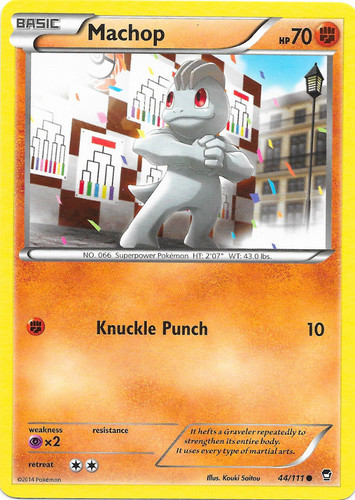 Pokemon Cards MACHOP 78/130 BASE 2 SET COMMON E