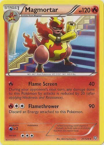 4X Pokemon Furious Fists Magmortar 11/111 Rare Card 