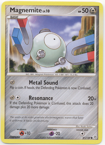 Pokemon Card 1st Edition Lt Gym Heroes ***NM*** 80/132 Surge's Magnemite 
