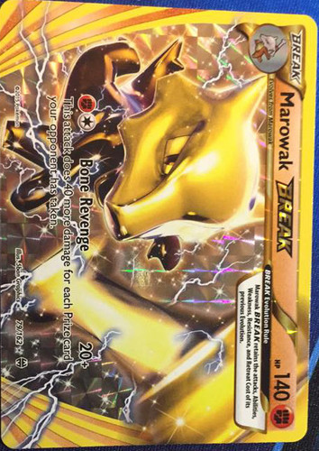 Marowak BREAK - XY Breakthrough x1 79/162 NM-Mint!!! Rare Holo - 