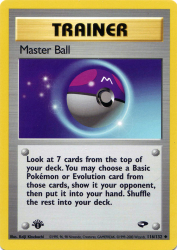 Master Ball 99//113 EX Delta Species Uncommon NEAR MINT Pokemon