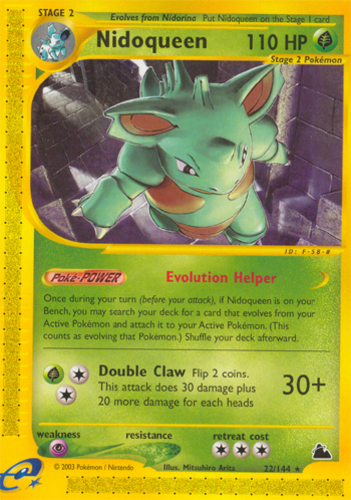 Rare Mint Condition Nidoqueen 23/64 Non Holo Rare Pokemon Card Jungle Set 