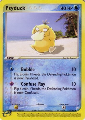 Psyduck Promo 2000 Pokemon Card Rare 