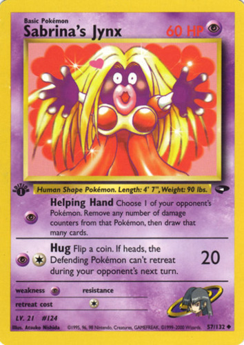 Furious Fists 37/111 Jynx Rare Pokemon Card 