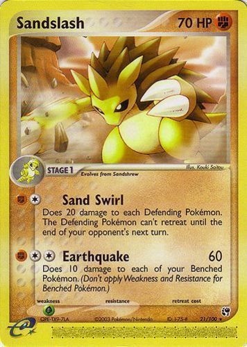 NM / M Unplayed $1 Combined Shipping Fossil Pokemon Card Sandslash 41/62