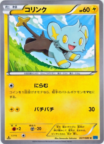 Shinx 44/122 Reverse Holo RH XY BREAKpoint Pokémon TCG Pokemon Card NM Near Mint 