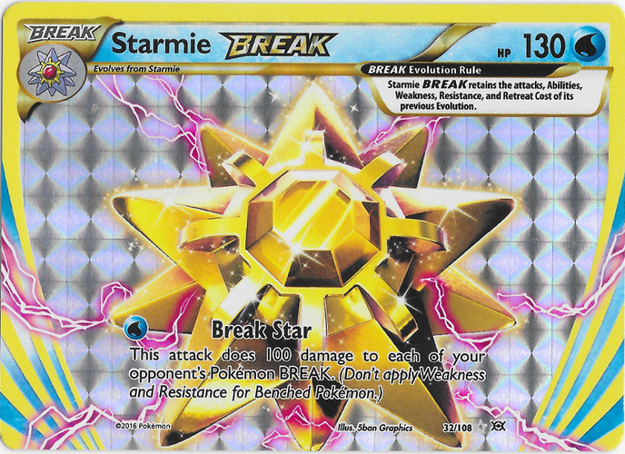 4x Starmie Rare Pokemon XY Base Set Card # 34 XY01-034 