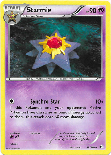 Pokemon Cards Starmie 24//99 /& Staryu 23//99 Next Destinies Set NM