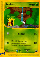 Pokemon Card Sunkern HeartGold SoulSilver 85/123 EX/NM Reverse Holo Common TCG!!