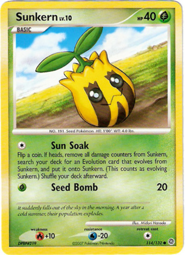 Sunkern 78/111 Regular Common Unlimited Neo Genesis Pokemon NM/LP CARD TCG 