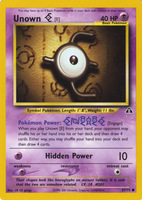 UNOWN O 69/75 1ST EDITION NEO DISCOVERY POKEMON CARD PACK FRESH MINT NM