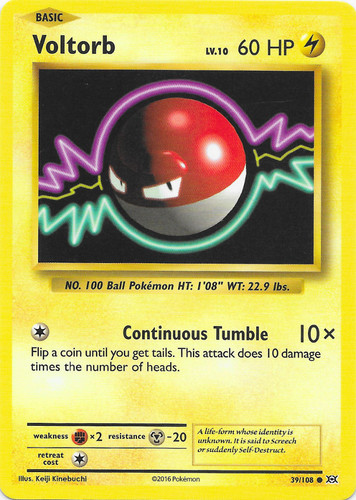 Lt NM/EX Surge's Voltorb #86/132 Set GYM CHALLENGE Pokemon Cards 