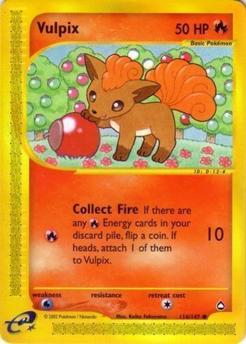 91/105 Details about   VULPIX Pokemon Card Common NM/M Neo Destiny