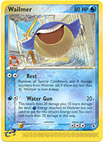 Carte Pokemon Card Game épique rencontres Nº 58//106 WAILMER