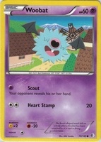 Woobat 36/98 Emerging Powers Set - NM 2011 Common Pokemon Card